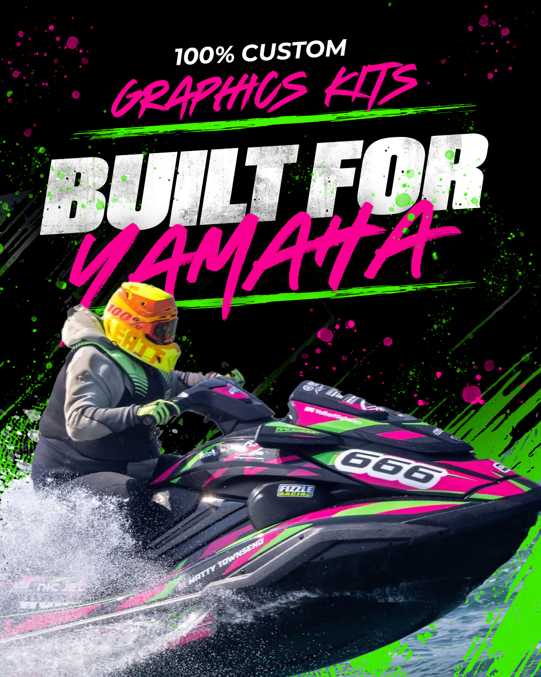 100% Custom Graphics Kits Built For Yamaha — S3R Designs