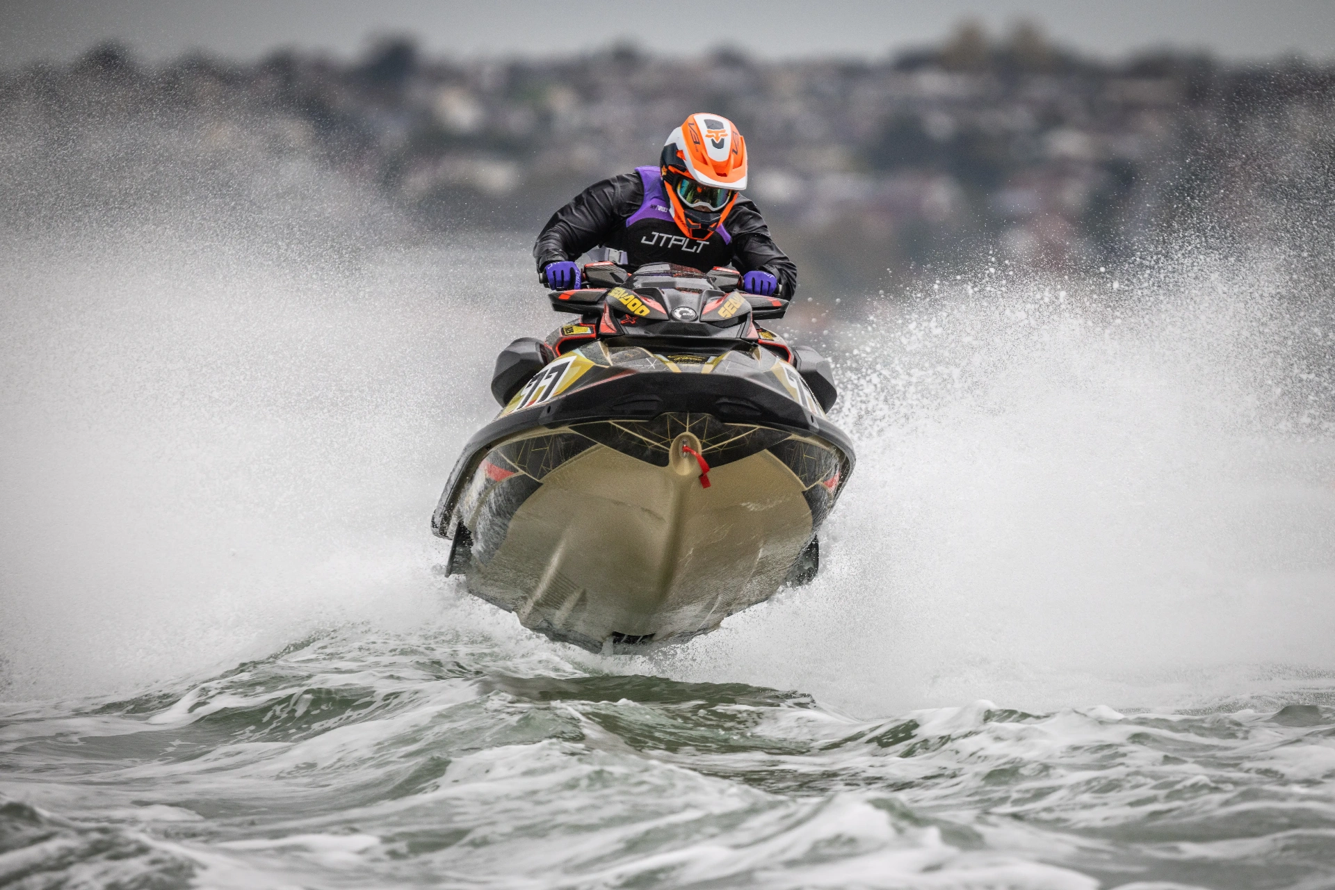 Jetski with a professionally fitted S3R Designs sticker kit